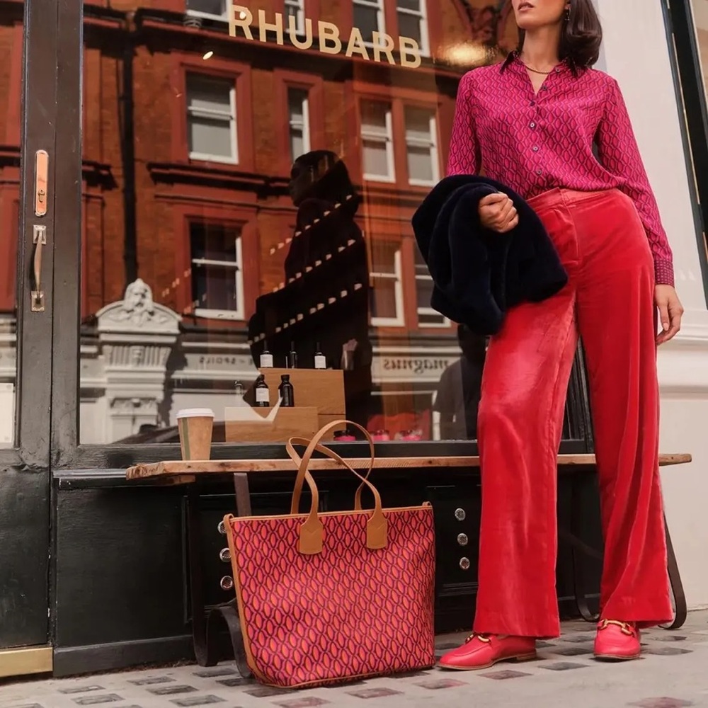 Boden Westbourne velvet trousers